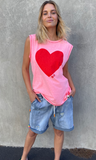 Summer Cut off Tee by HAMMILL & CO