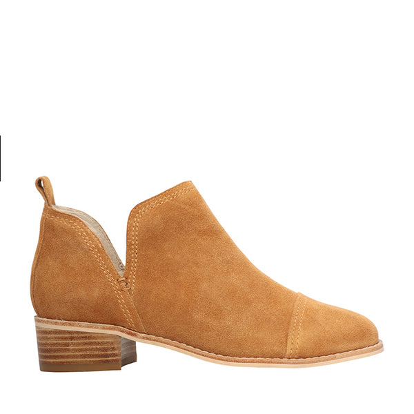 Archie Tan Suede Ankle Boot