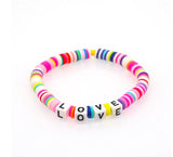 Multicoloured LOVE Friendship Bracelet