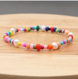 Fine Multicolored bead Bracelet