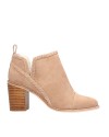 Tayla Natural Suede Ankle Boots